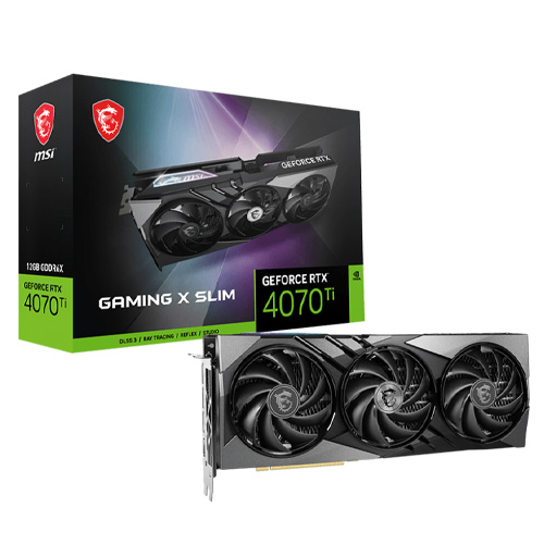 GeForce RTX 4070 Ti GAMING X SLIM 12G