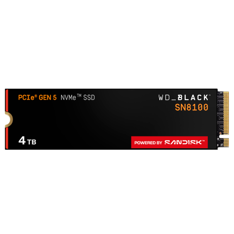 WD_BLACK™ SN8100 NVMe™ SSD (Powered by SANDISK)