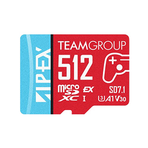 TEAMGROUP 十銓科技 APEX SD7.1 MicroSD Express 512GB 記憶卡